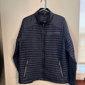 Orvis Men's Navy Primaloft Puffer Jacket